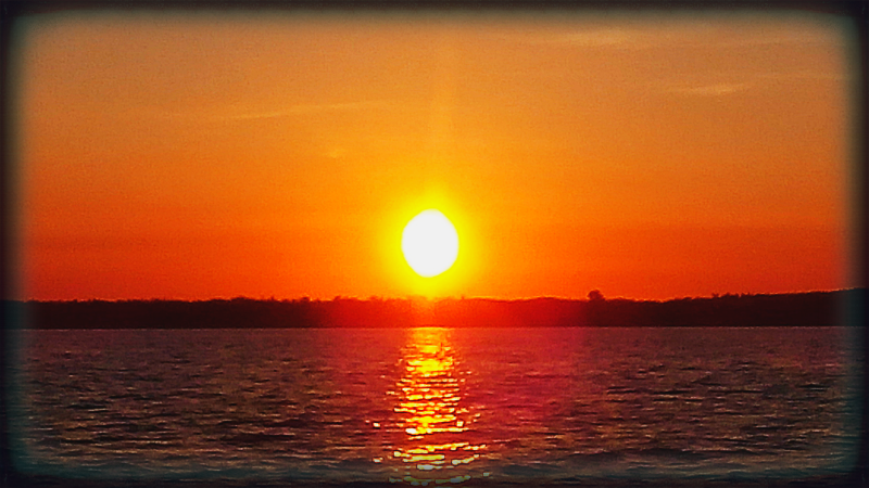 Sunset at Yooneek Beach Resort